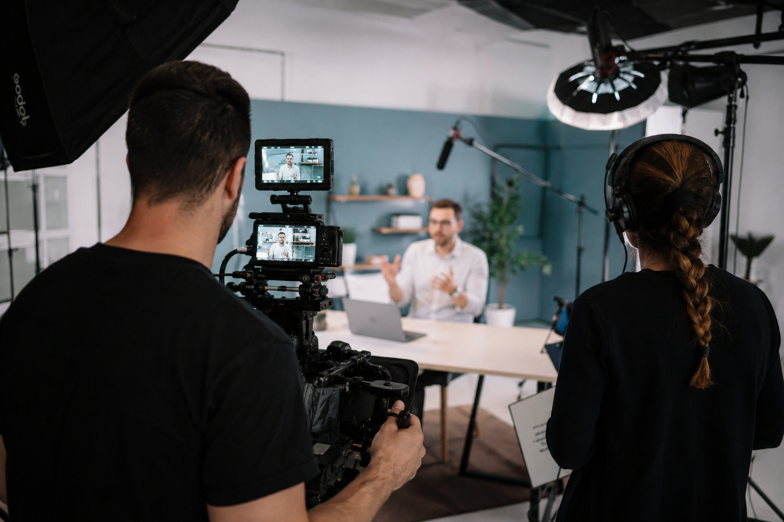 Equipo de producción audiovisual